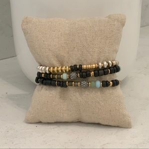 Stella & Dot Artisan Stretch Bracelets